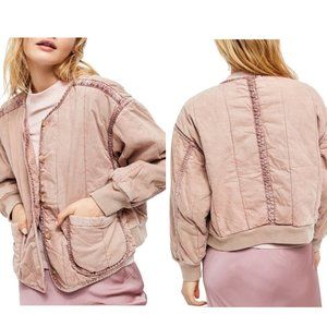 Free People Mixed Signals Liner Jacket. L
